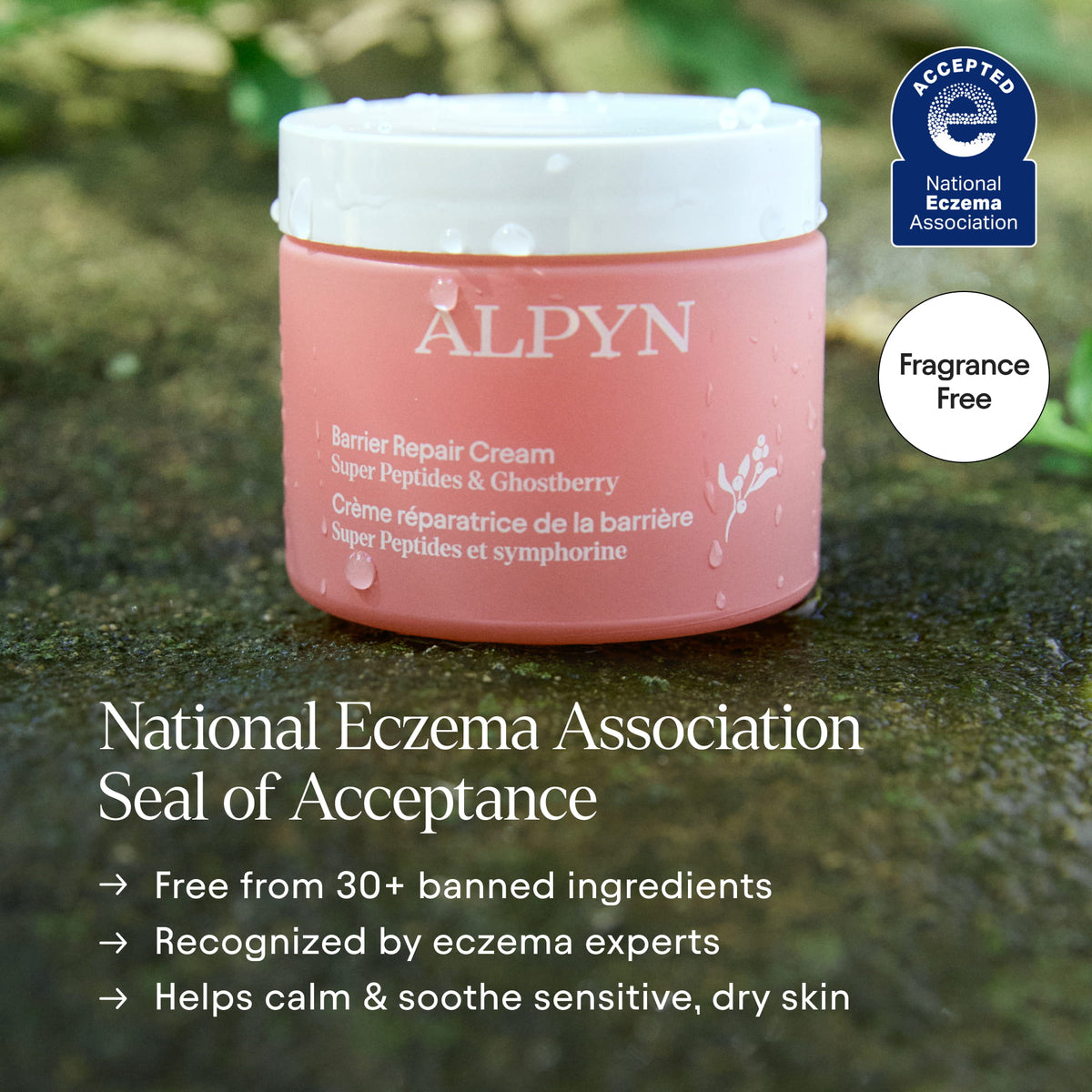 Peptide Barrier Repair Cream For Eczema & Wrinkles