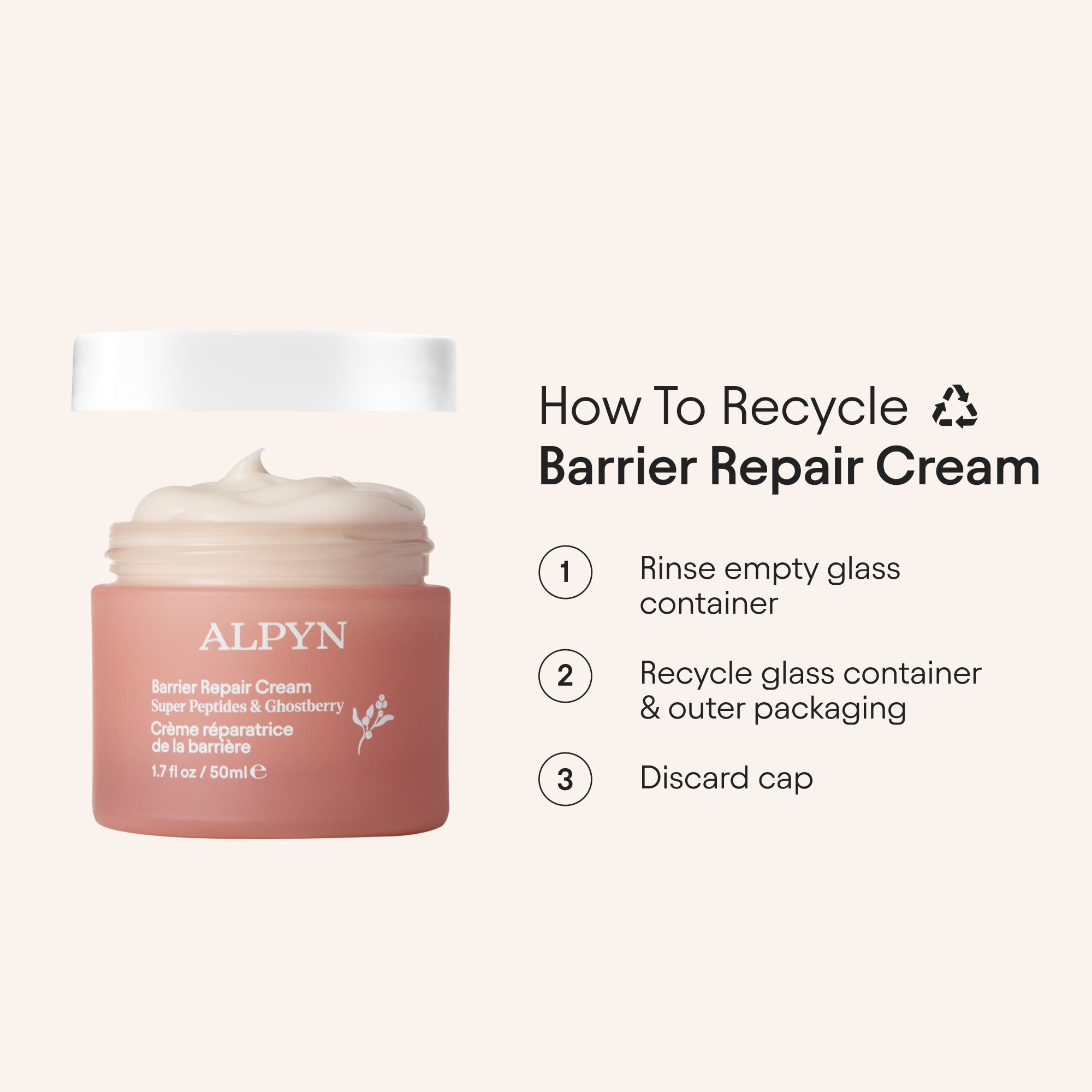 Facial Cream Moisturizer | Super Peptide & Ghostberry