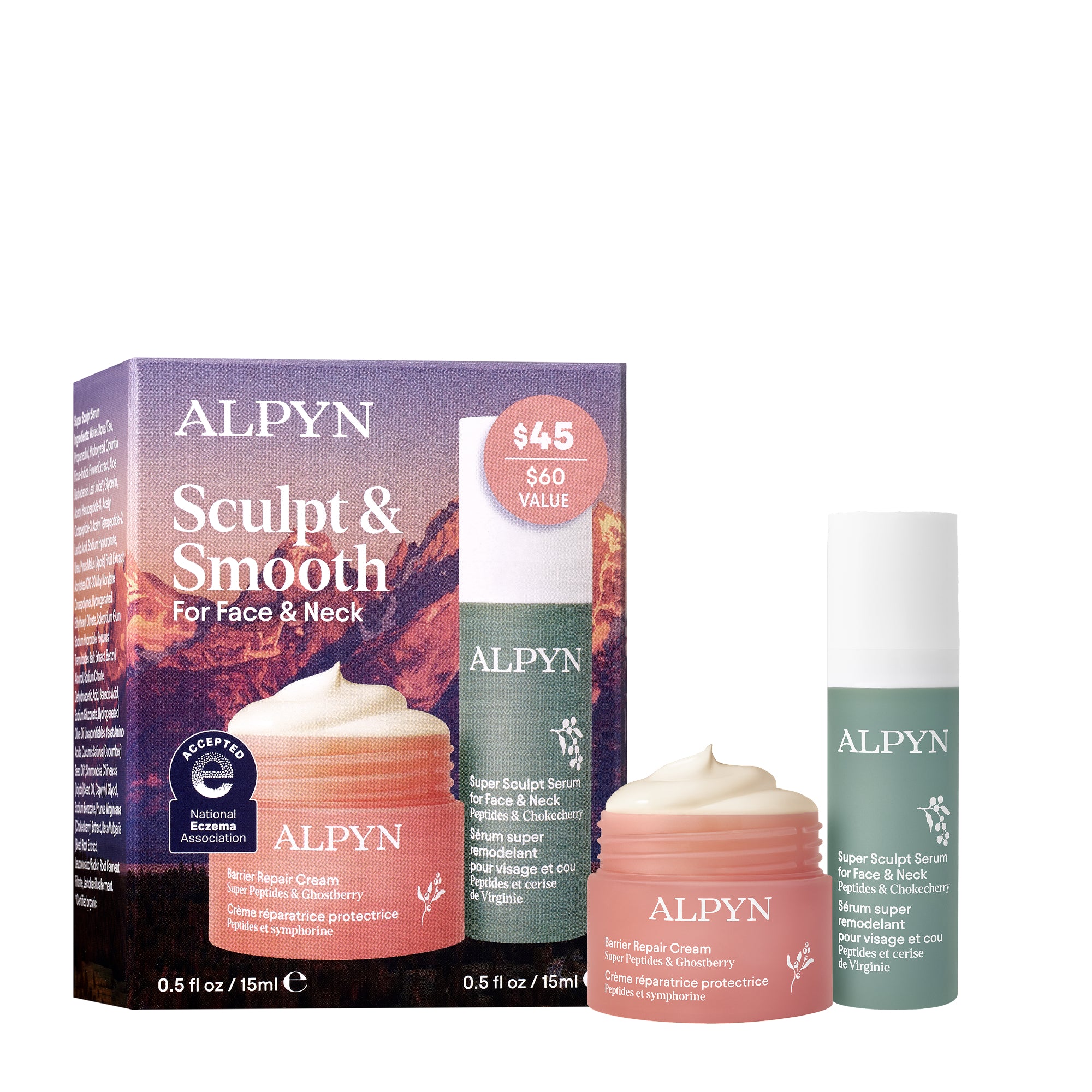 Sculpt & Smooth Trial Kit | Try Alpyn Beauty