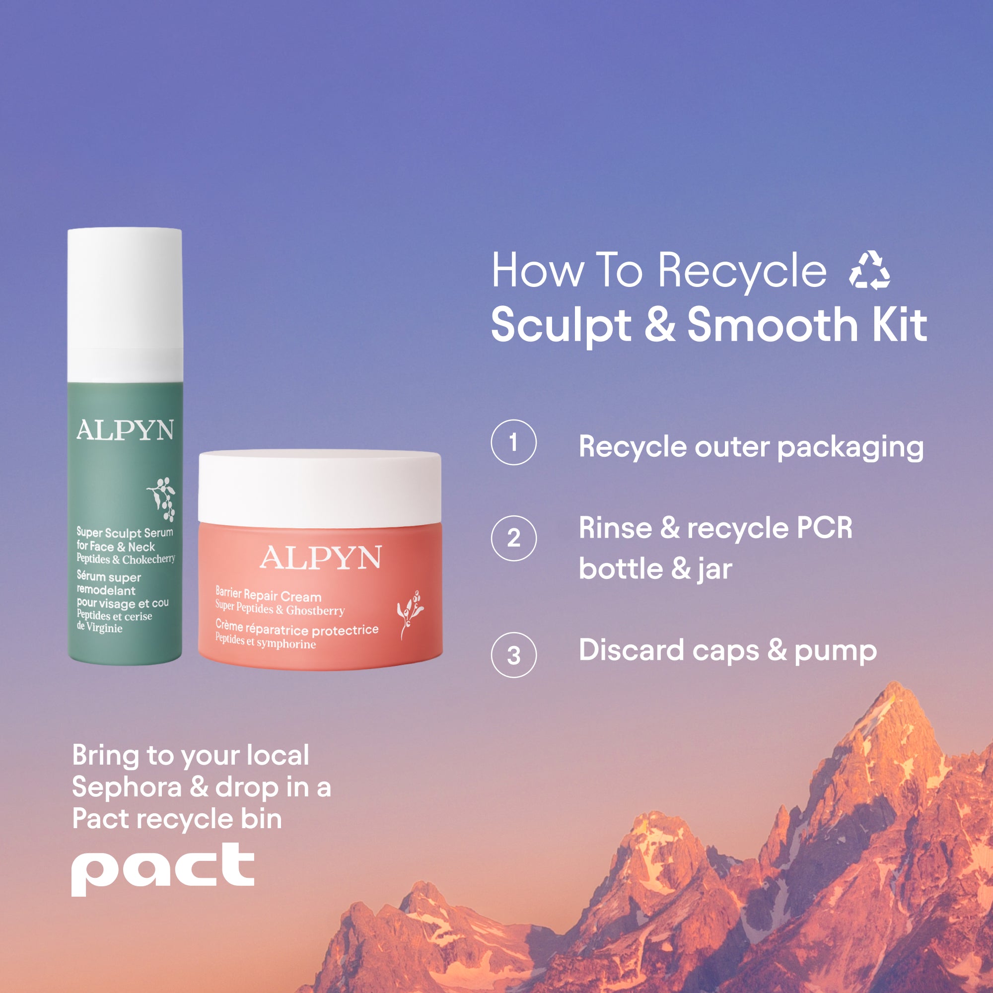 Sculpt & Smooth Trial Kit | Try Alpyn Beauty